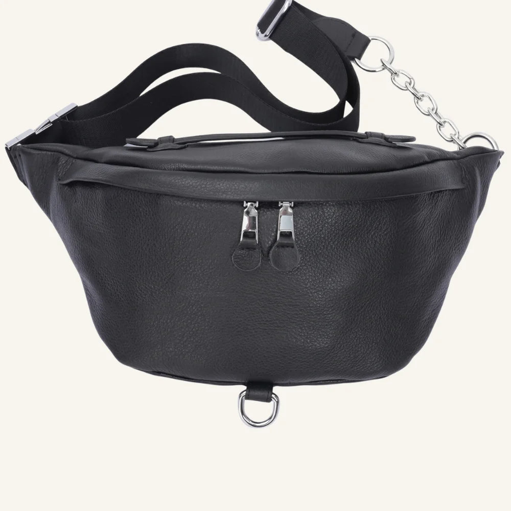 sac banane bandoulière cuir femme