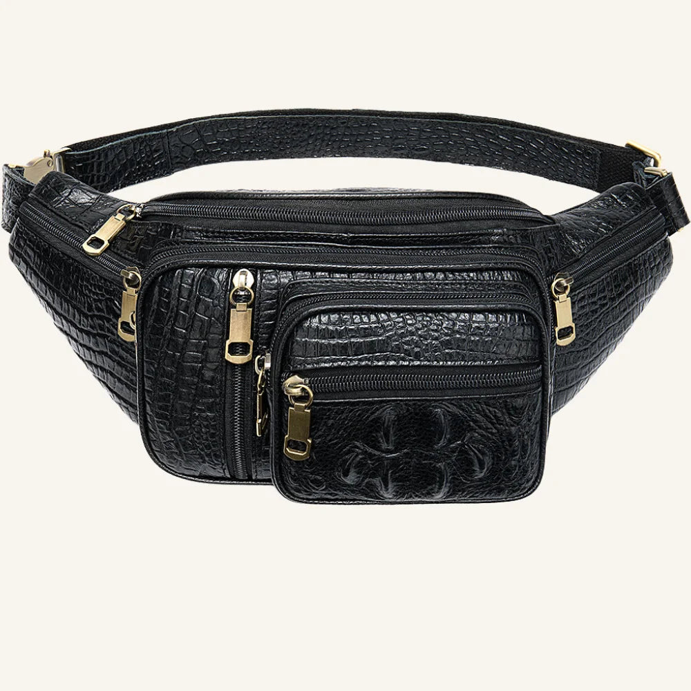 sa banane cuir croco