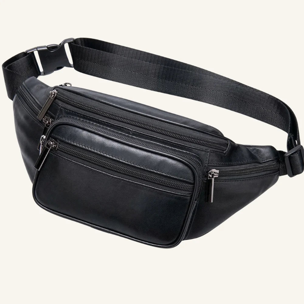 sac banane cuir de mouton