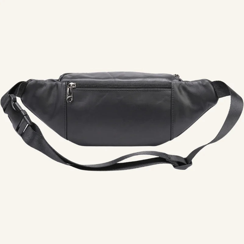 sac banane cuir multipoches arrière