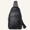 sac bandoulière homme cuir grainé